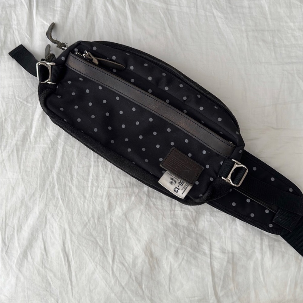 Stussy x mspc master piece product Fanny pack polka dot black bag street wear